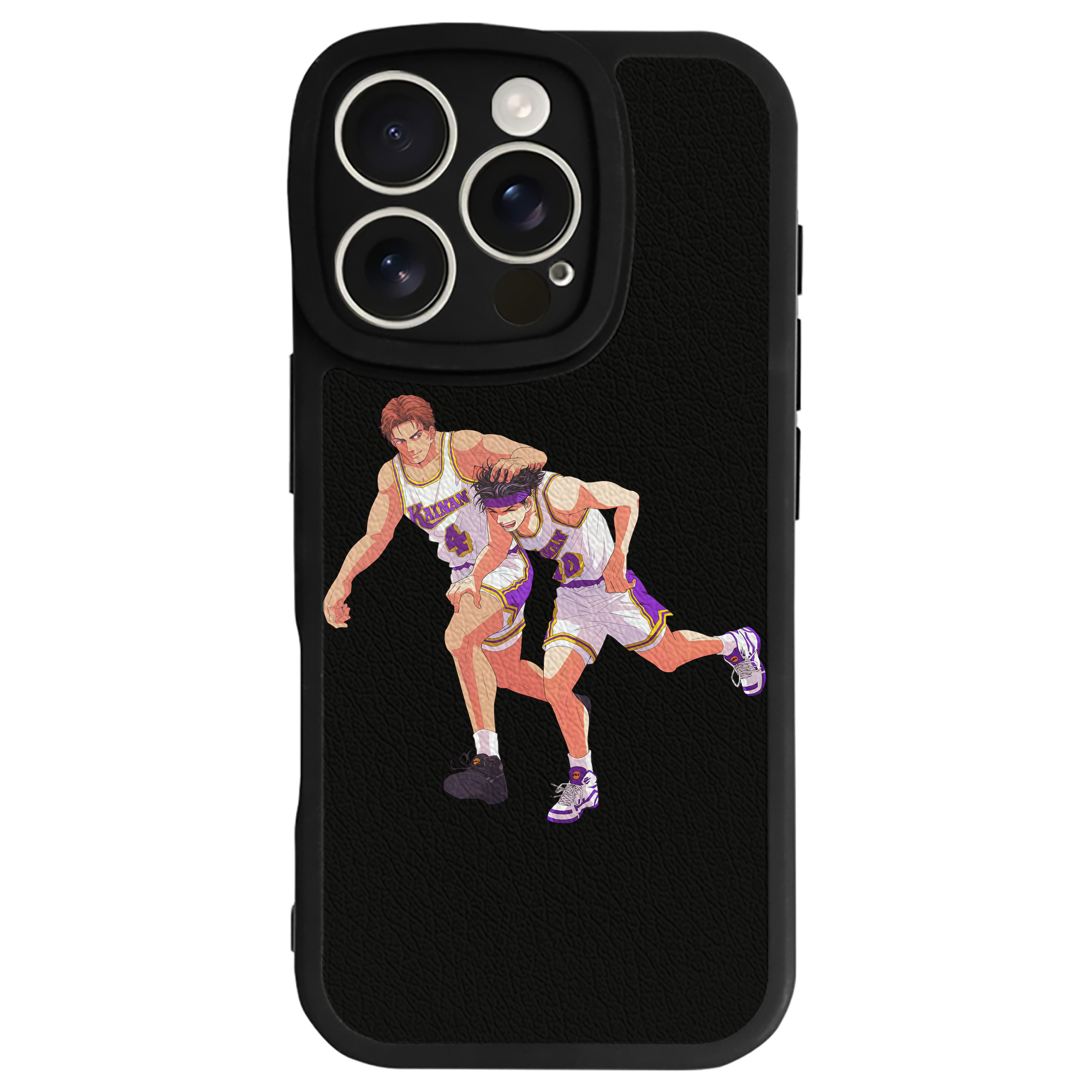 （画像用） SLAM DUNK／スラムダンク 【iPhone 16シリーズ対応】シリコンスマホケース（レザー調） 材質：シリコン
